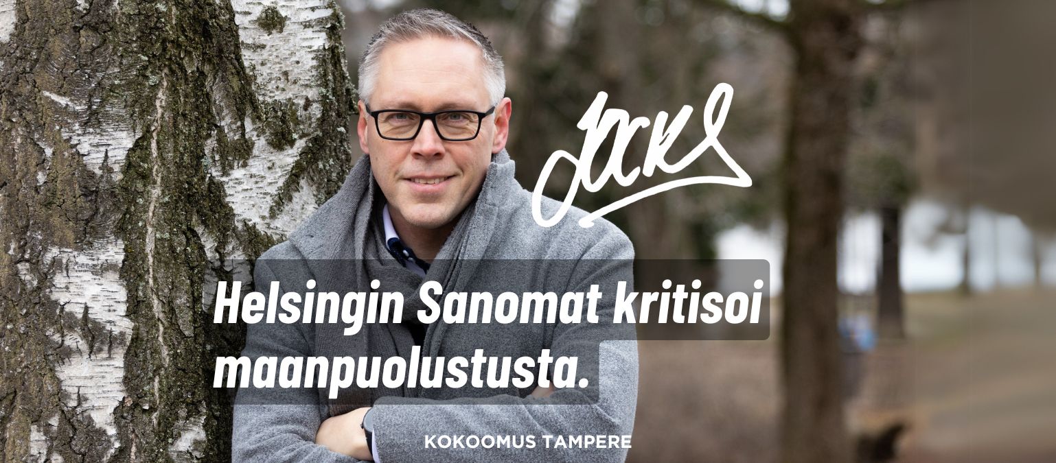 Helsingin Sanomat kritisoi maanpuolustusta