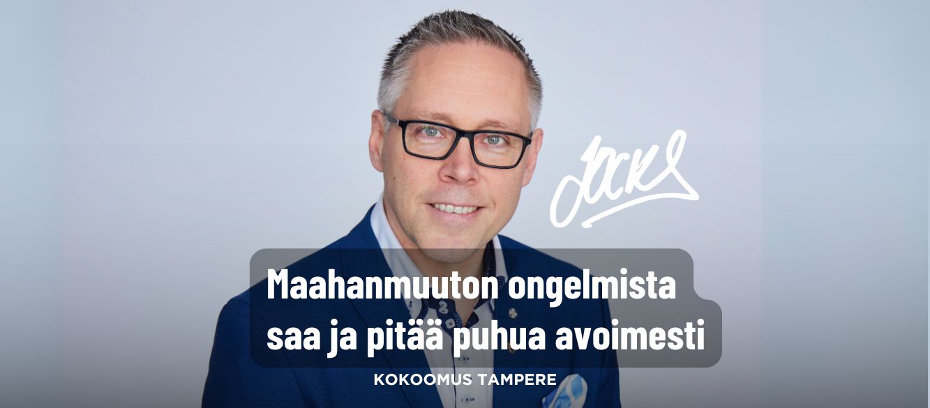 Maahanmuuton ongelmista saa ja pitää puhua avoimesti