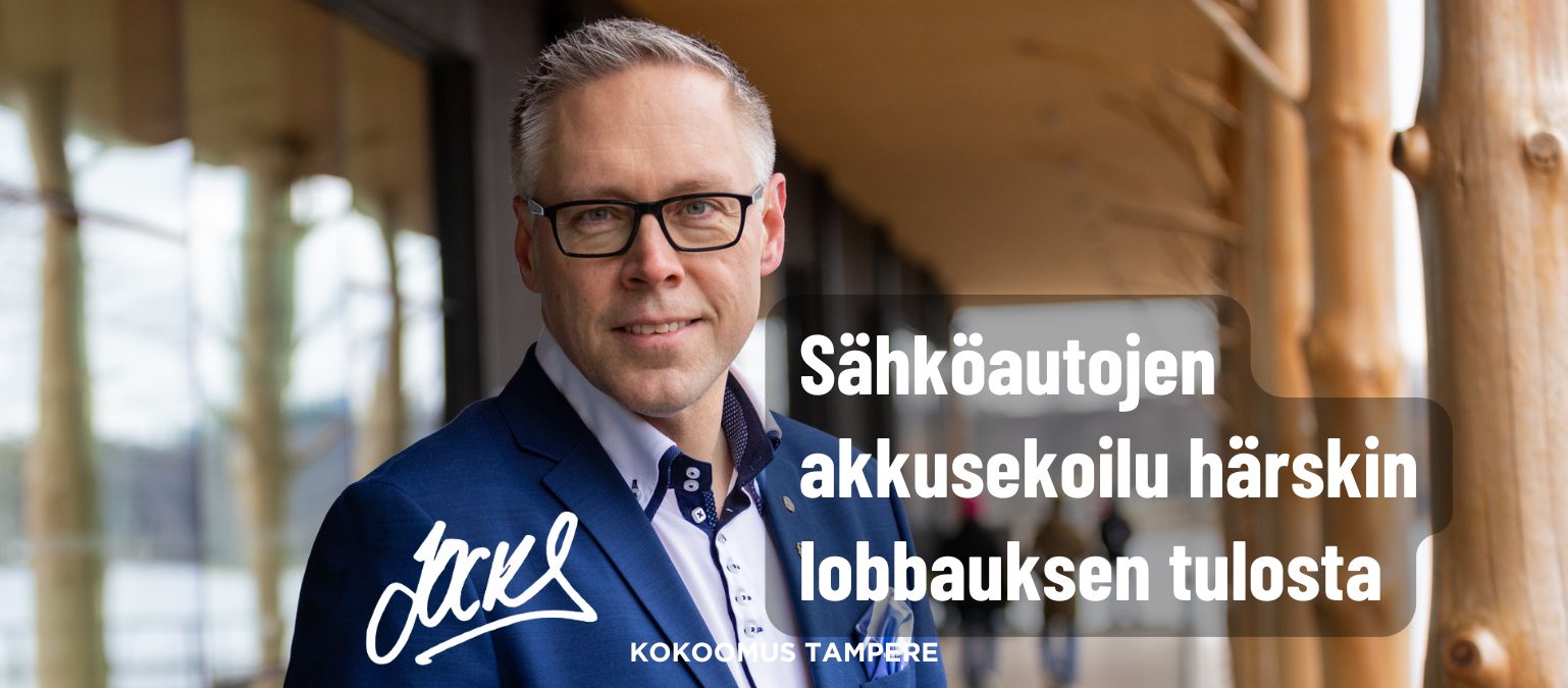 Sähköautojen akkusekoilu lobbauksen tulosta