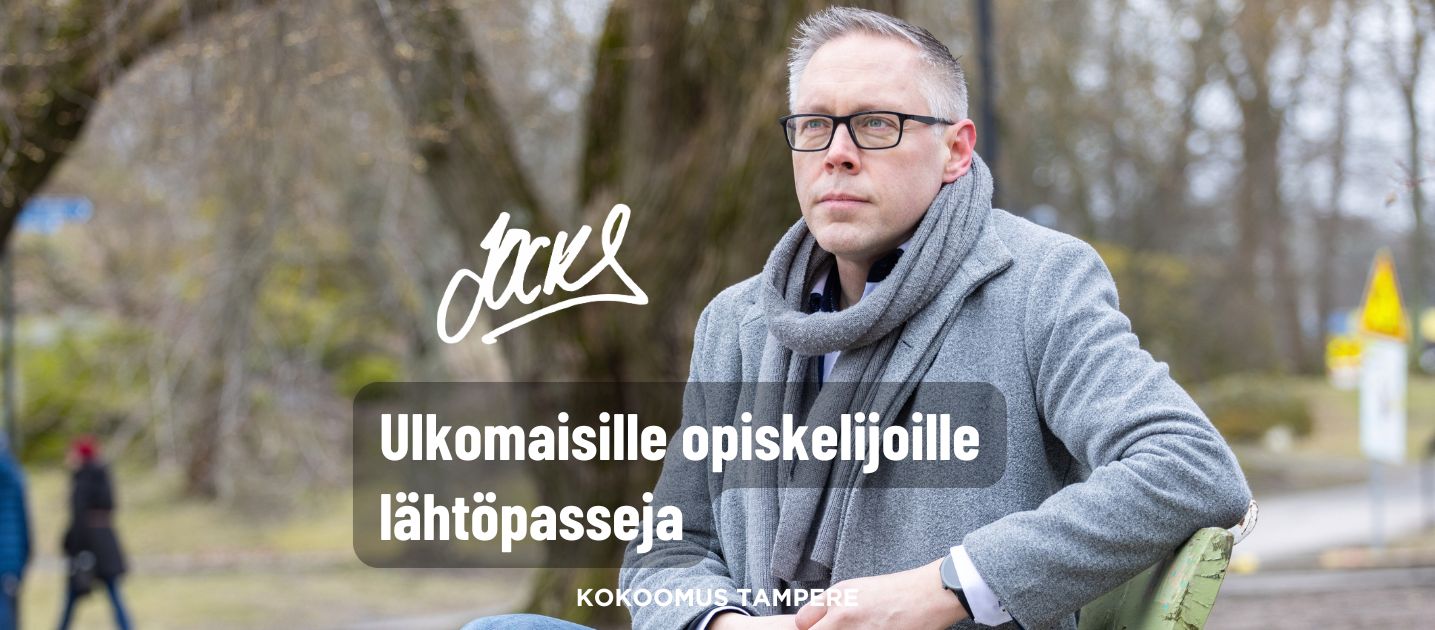 Ulkomaisille opiskelijoille lähtöpasseja